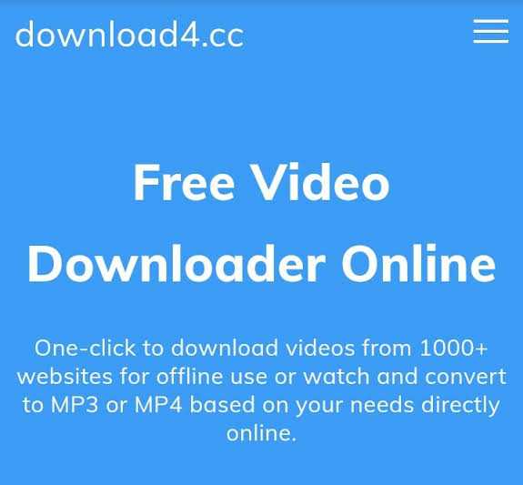 download4.cc TikTok video downloader.